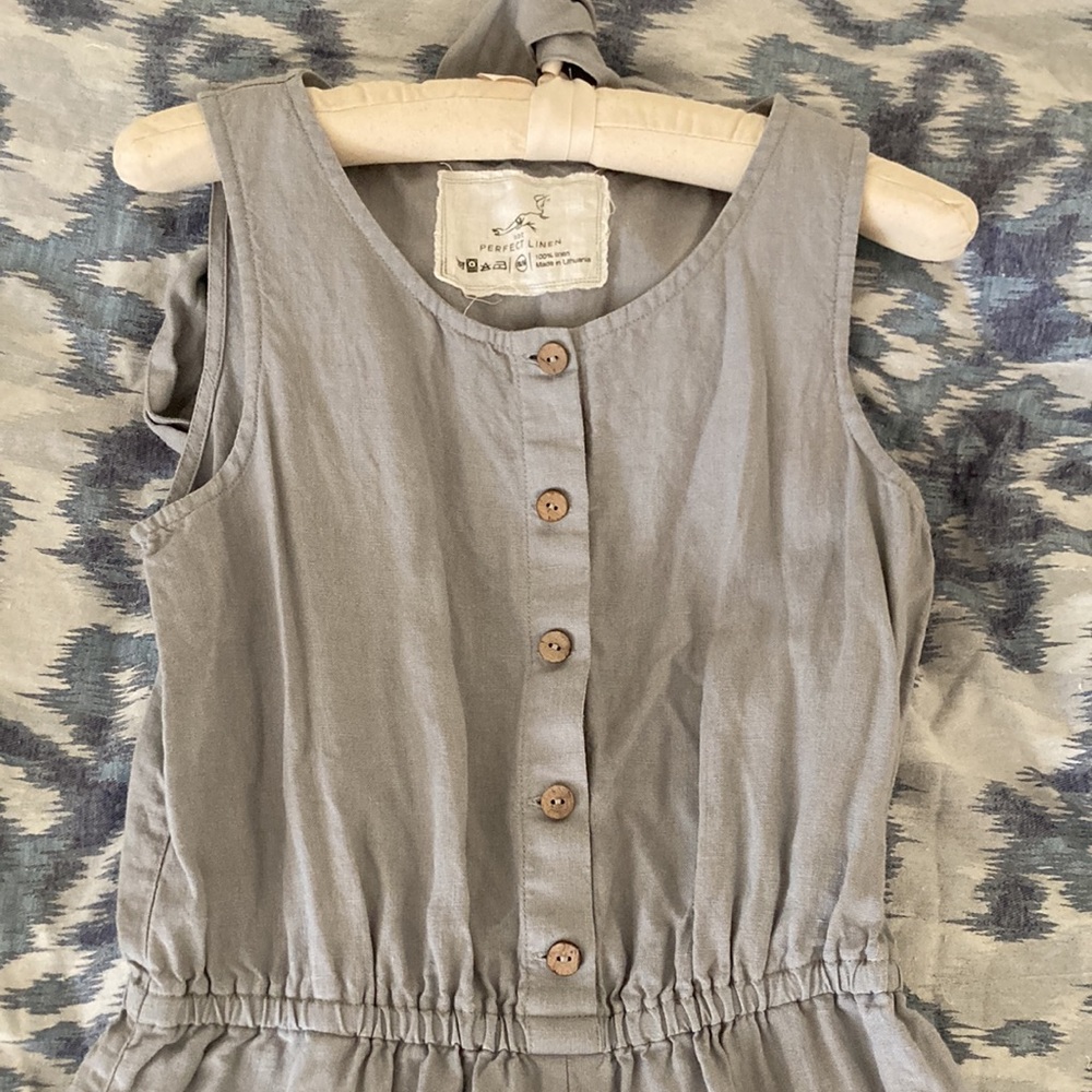 NOT PERFECT LINEN S/M Jumpsuit